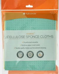 Full Circle Squeeze Cellulose Sponge Cloths 3 ea