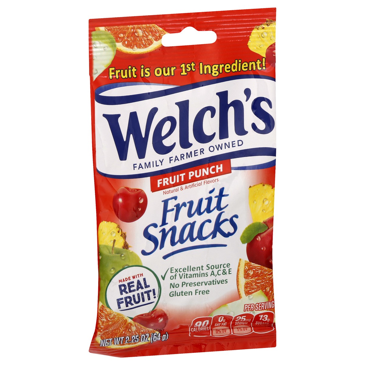 slide 2 of 10, Welch's Fruit Snacks, Fruit Punch, 2.25 oz