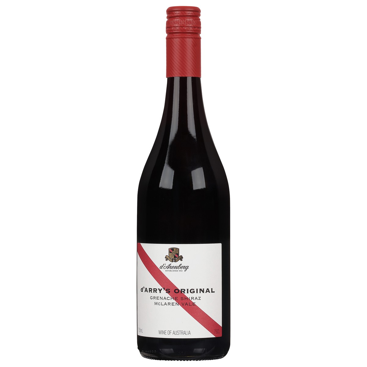 slide 4 of 9, d'Arenberg D'arry's Original Mclaren Vale Grenache Shiraz 750 ml, 750 ml