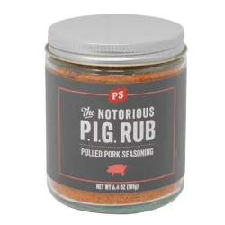 PS The Notorious P.i.g. Rub Pulled Pork Seasoning