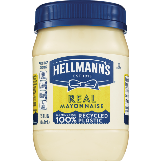 Hellmann's Real Mayonnaise (Jar) 15 oz | Shipt