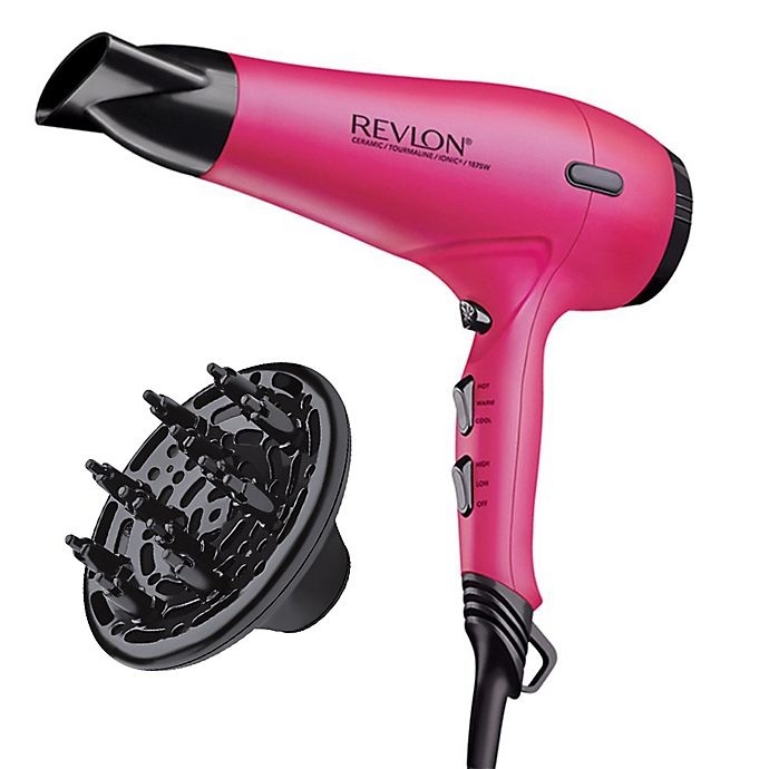 slide 1 of 1, Revlon Motor Ionic Dryer - Power Dry - Pink, 1 ct