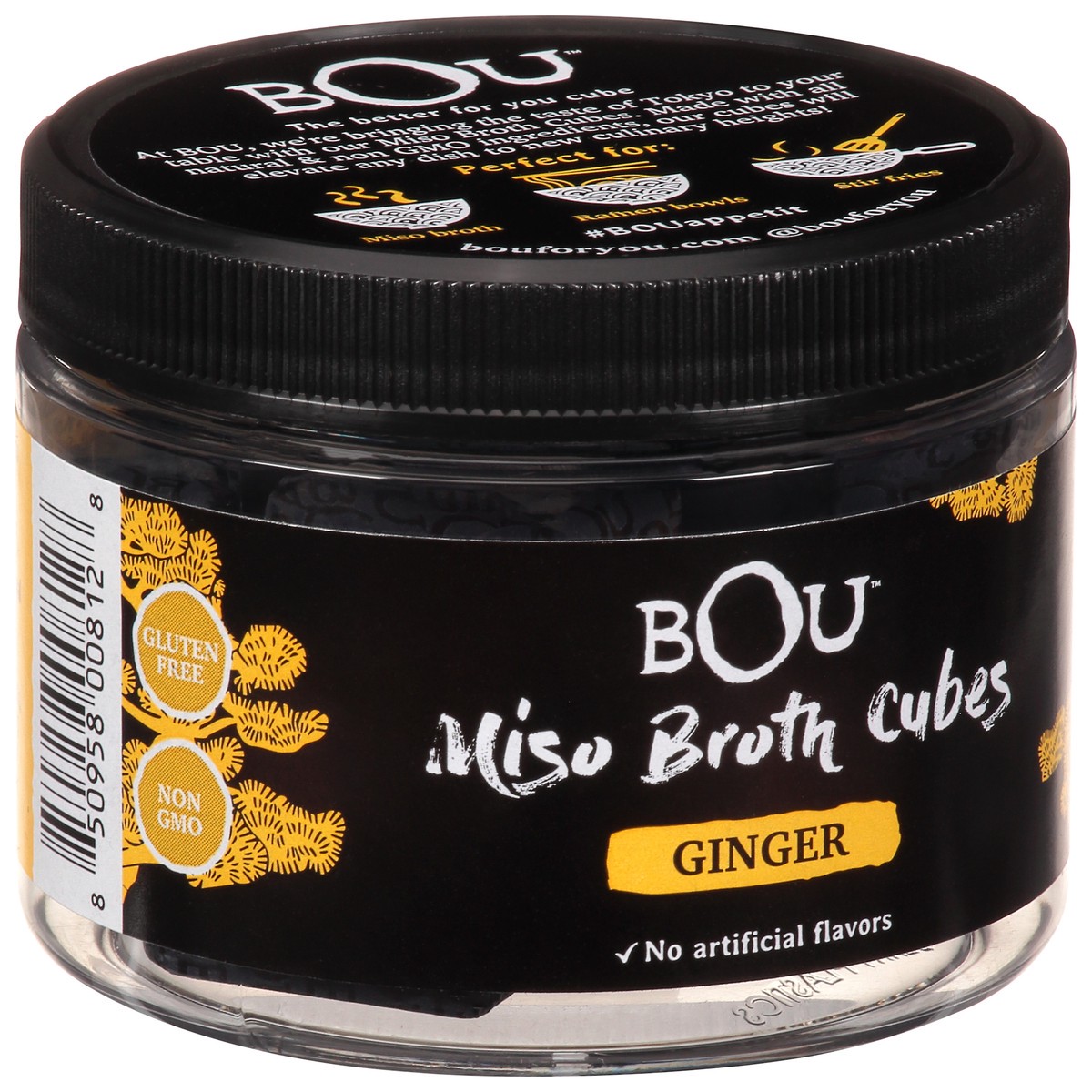 slide 4 of 9, BOU Ginger Miso Broth Cubes 6 ea, 6 ct