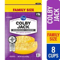 Kroger Colby Jack Shredded Cheese - 32 oz