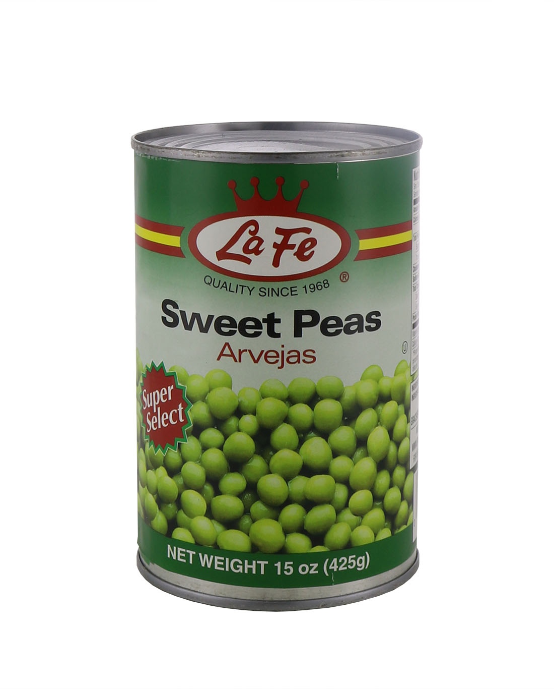 slide 1 of 1, La Fe Sweet Peas, 15 oz