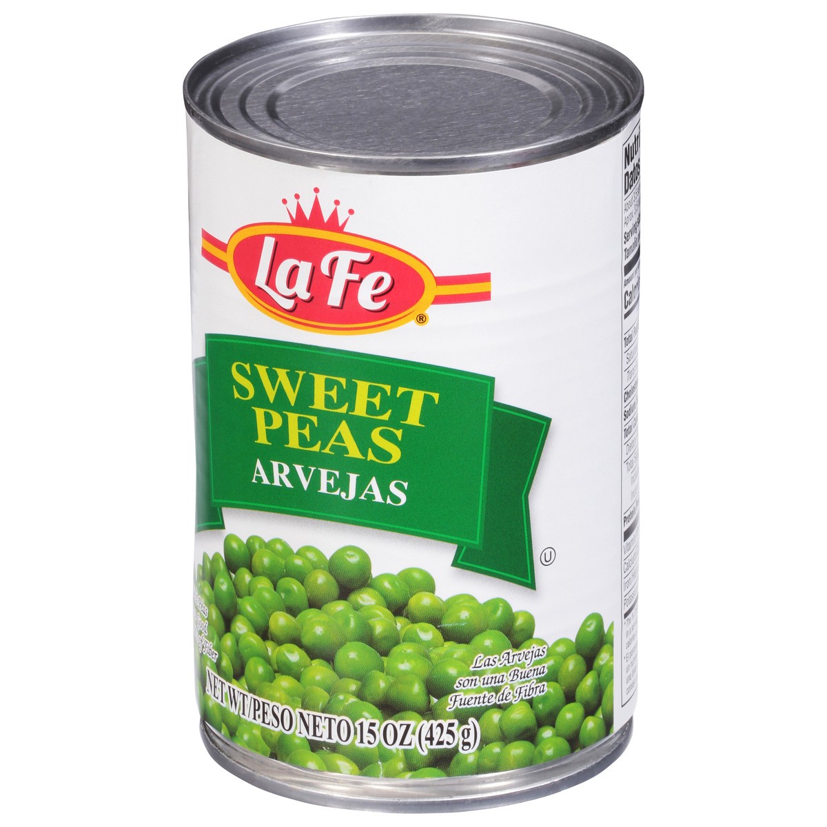 slide 3 of 11, La Fe Sweet Peas 15 oz, 15 oz