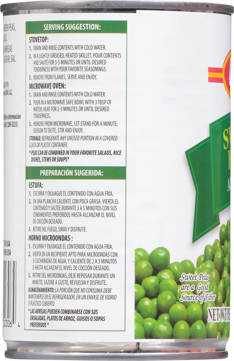 slide 7 of 11, La Fe Sweet Peas 15 oz, 15 oz