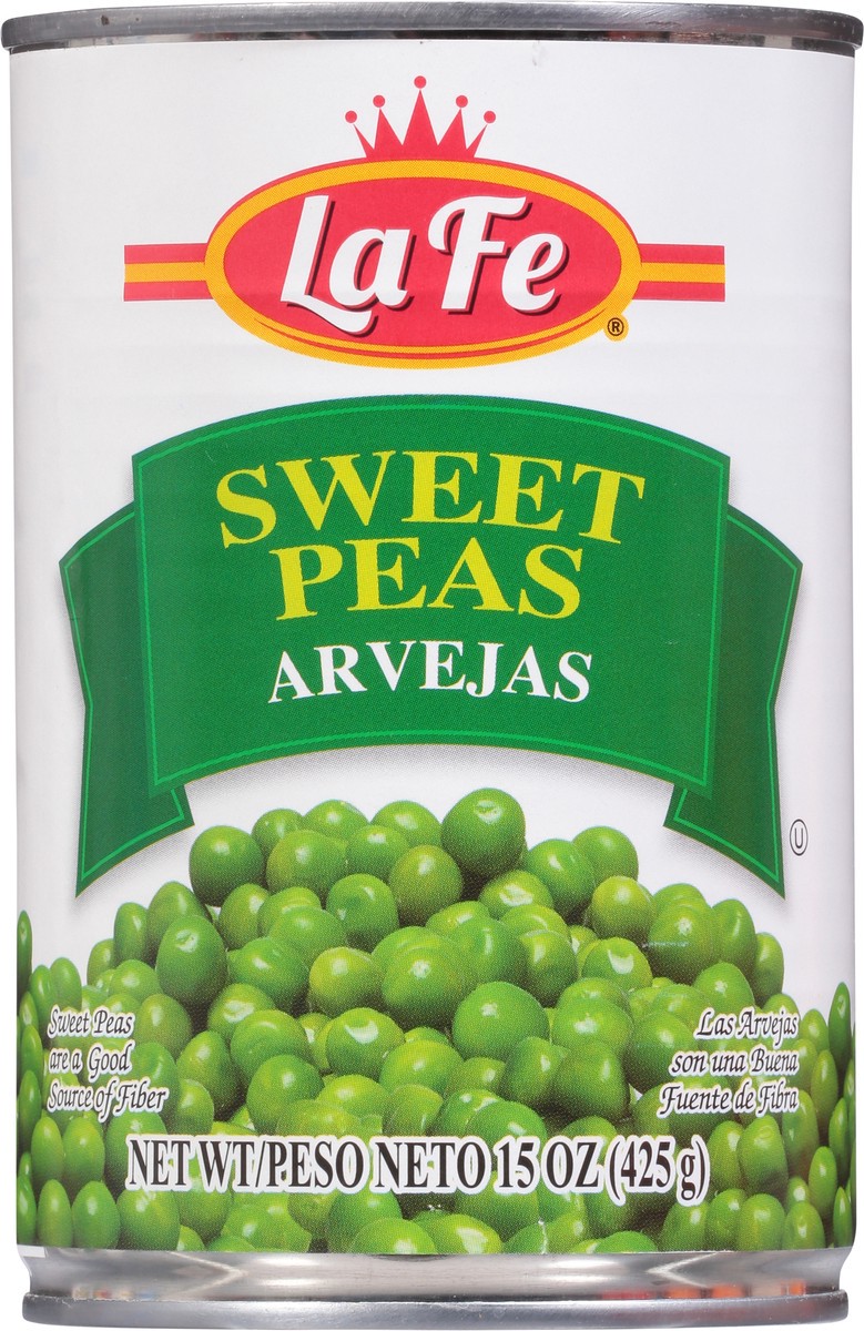 slide 9 of 11, La Fe Sweet Peas 15 oz, 15 oz