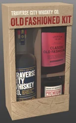 Traverse City Whiskey Bourbon Old Fashion Kit Gift Set