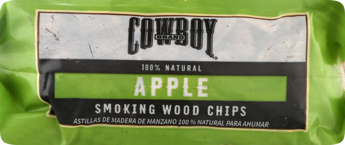 slide 5 of 9, Cowboy Charcoal Cowboy Smoking Chips Apple Wood, 1 ct