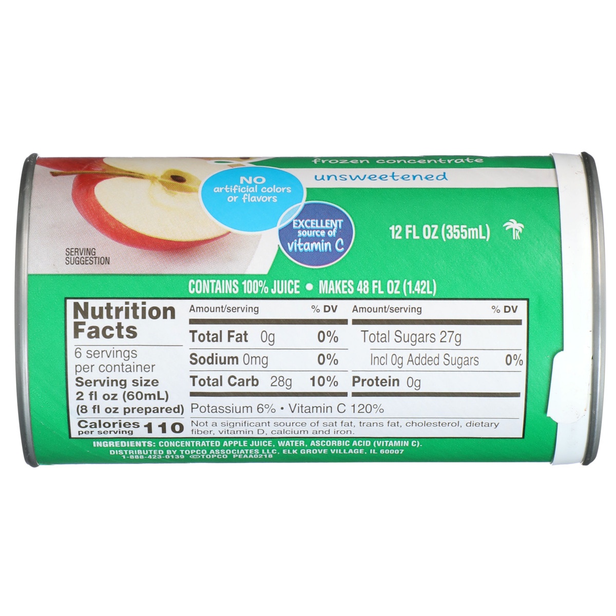 slide 7 of 9, Food Club 100% Unsweetened Apple Juice Frozen Concentrate, 12 fl oz