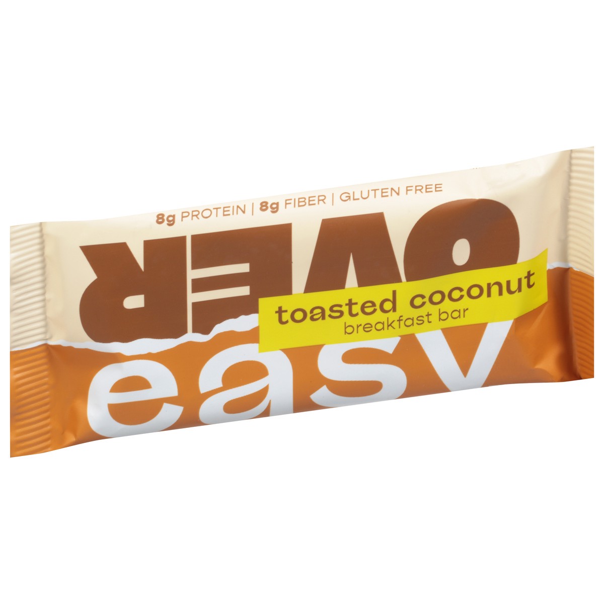 slide 4 of 9, Over Easy Toasted Coconut Breakfast Bar, 1.8 oz