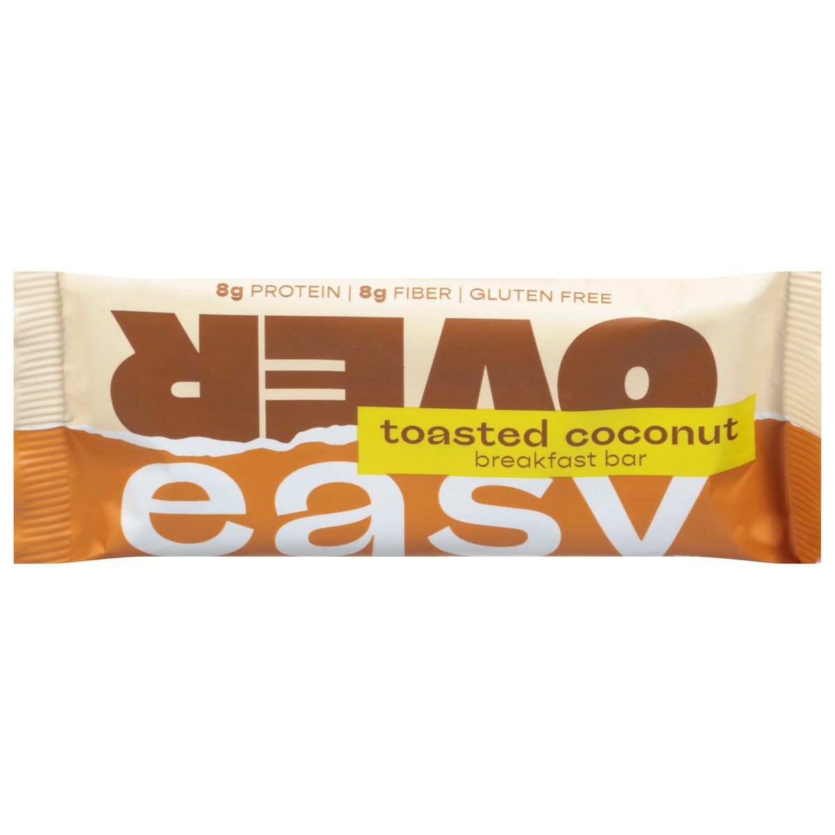 slide 1 of 9, Over Easy Toasted Coconut Breakfast Bar, 1.8 oz
