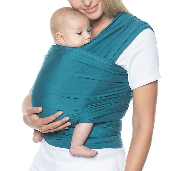 slide 1 of 3, Ergobaby Aura Wrap Baby Carrier - Teal, 1 ct