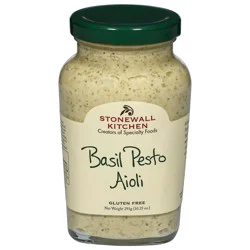 Stonewall Kitchen Basil Pesto Aioli 10.25 oz