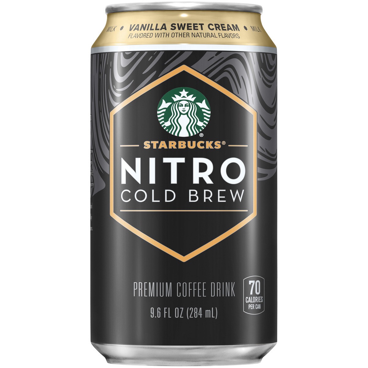 slide 2 of 5, Starbucks Nitro Cold Brew Premium Coffee Drink, Vanilla Sweet Cream Flavored, 9.6 fl oz