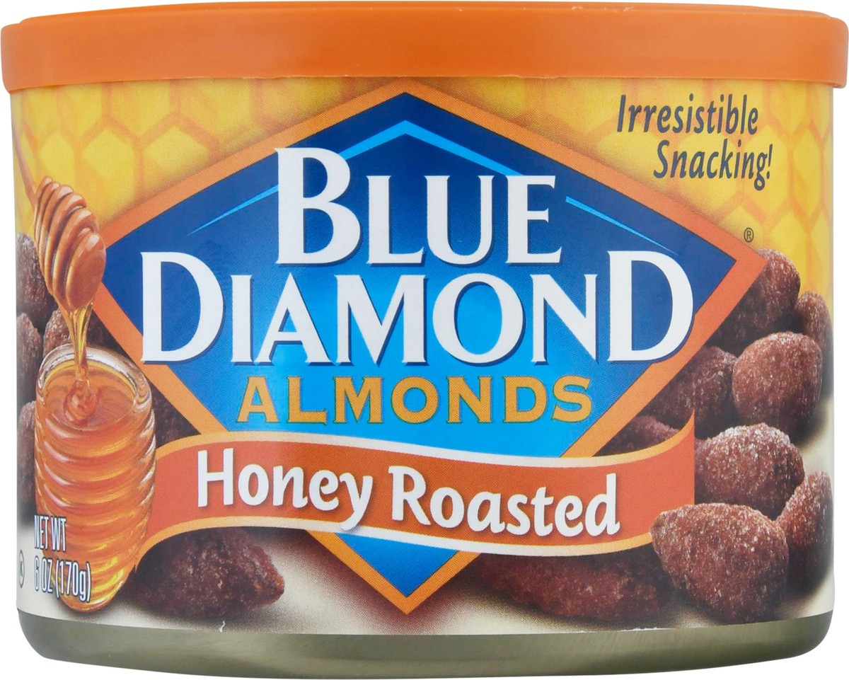 slide 3 of 14, Blue Diamond Honey Roasted Almonds 6 oz, 6 oz
