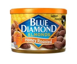 Blue Diamond, Honey Roasted Almonds, 6oz Can