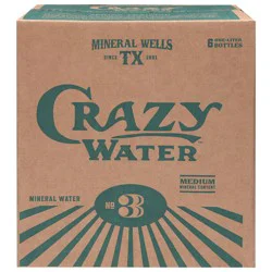 Crazy Water #3 Mineral Water - 6 ct