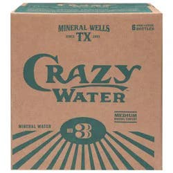 Crazy Water #3 Mineral Water - 6 ct