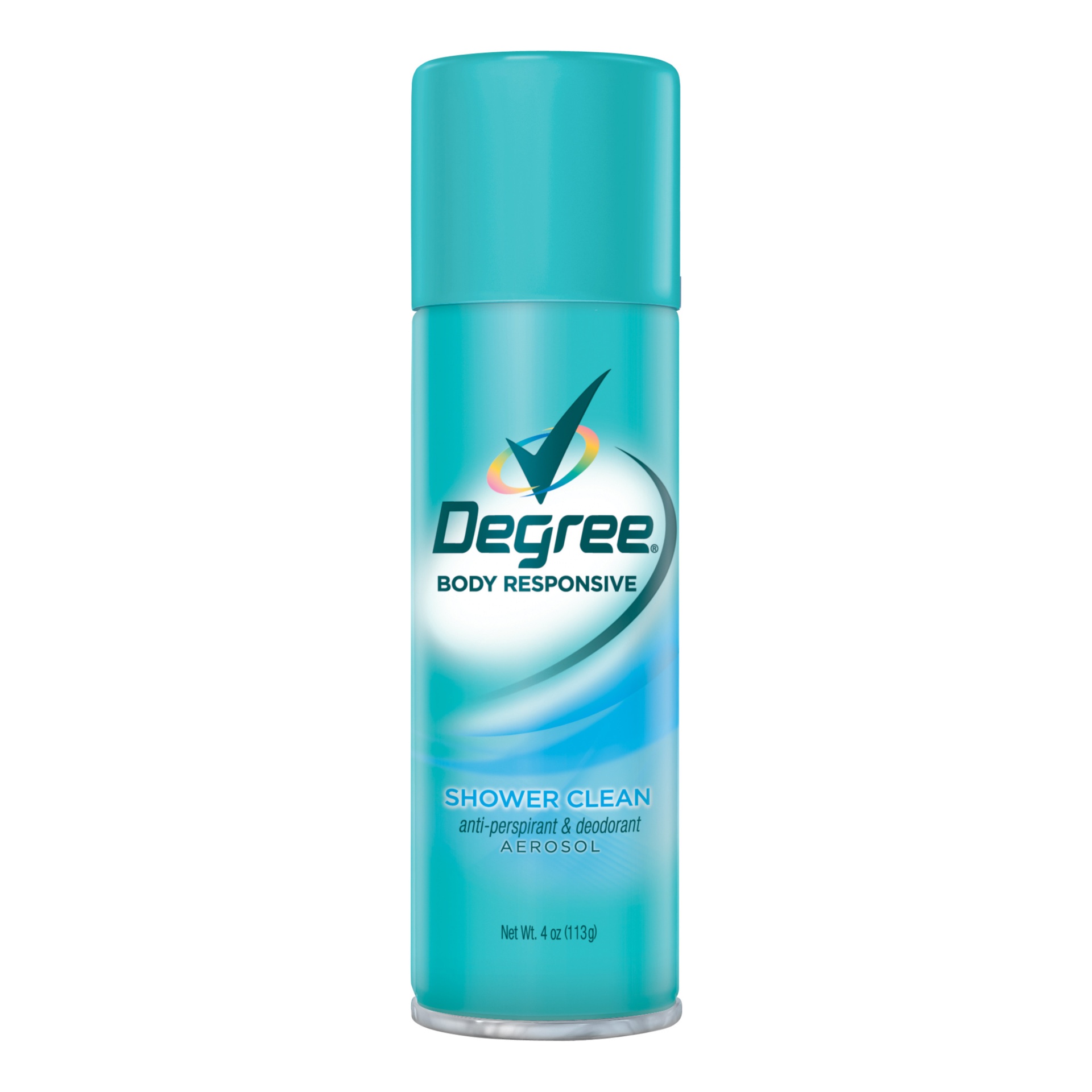 slide 1 of 3, Degree Shower Clean Aerosol Antiperspirant Deodorant, 4 oz