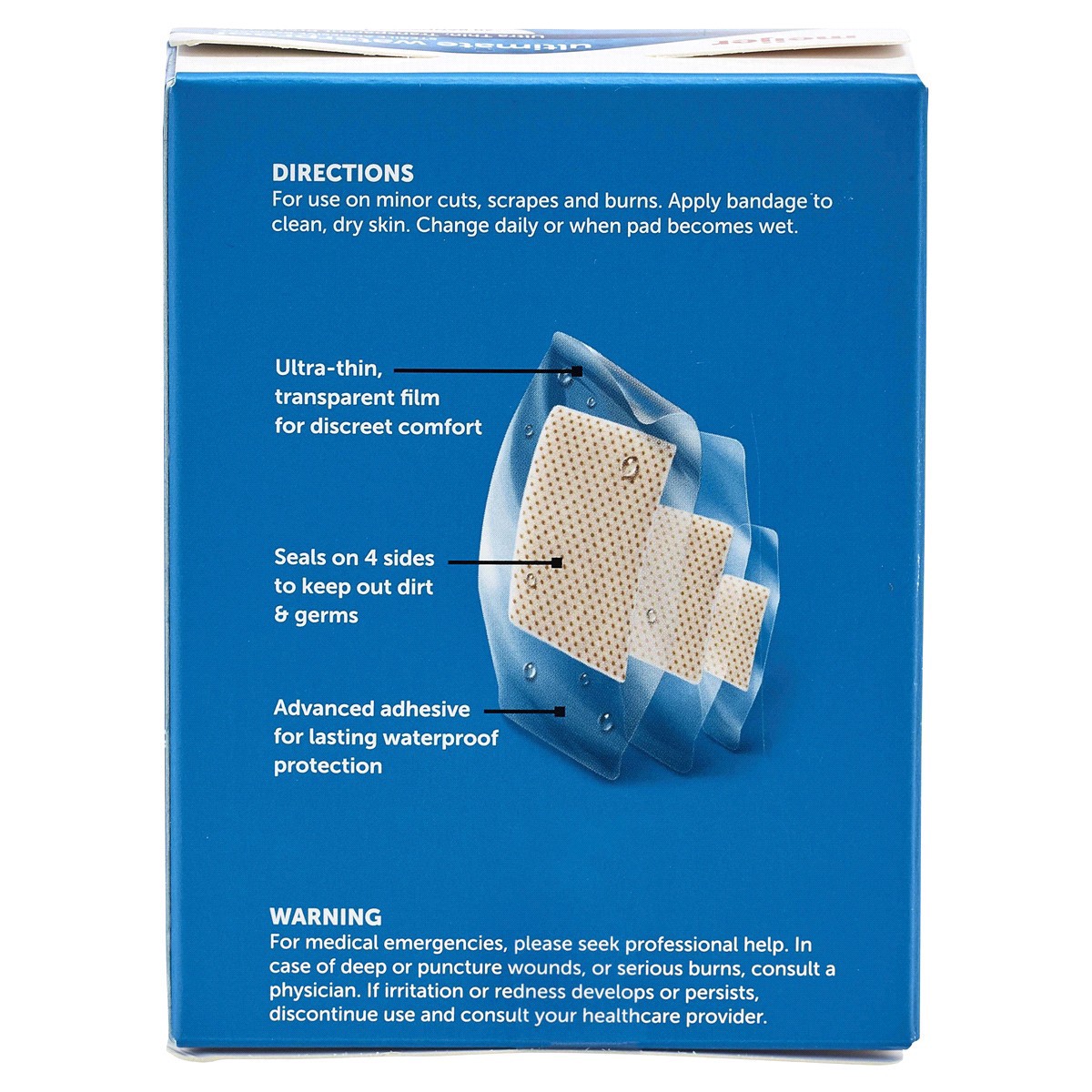 slide 5 of 5, Meijer Ultimate Waterproof Adhesive Bandages, 20 ct