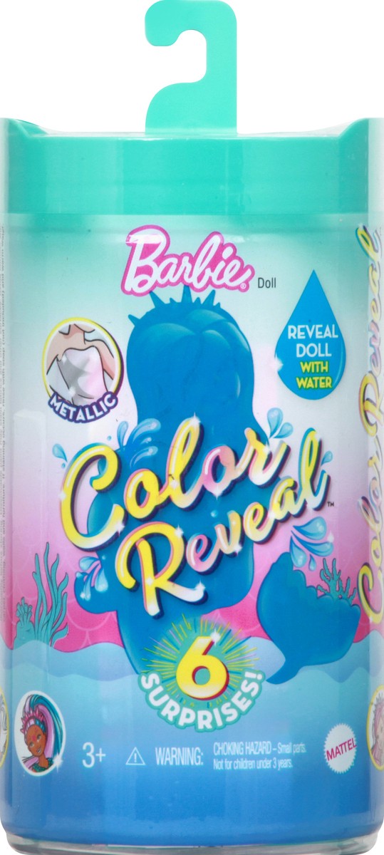 slide 5 of 9, Barbie Mermaid Color Reveal Chelsea, 1 ct
