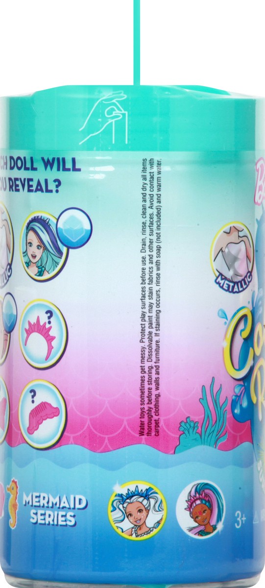 slide 4 of 9, Barbie Mermaid Color Reveal Chelsea, 1 ct