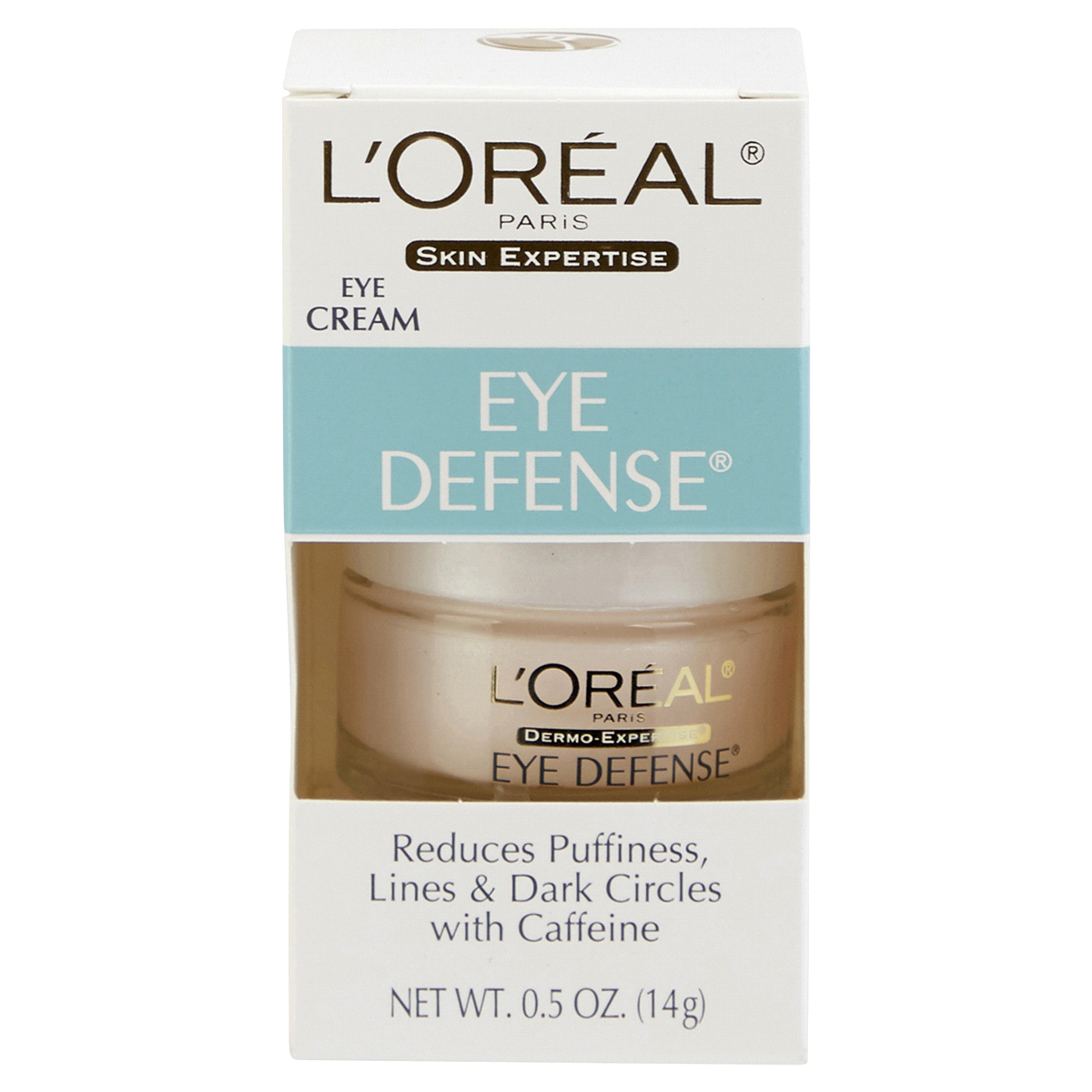 slide 1 of 1, L'Oréal Eye Defense Eye Cream, 0.5 oz