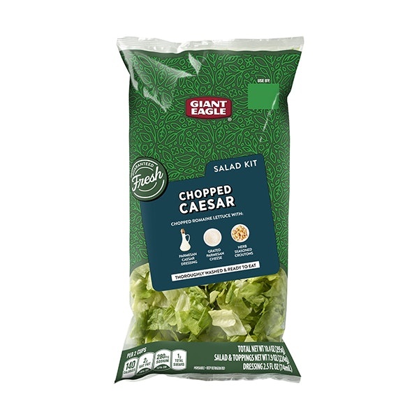 slide 1 of 1, Giant Eagle Ge Caesar Chopped Kit, 10.4 oz