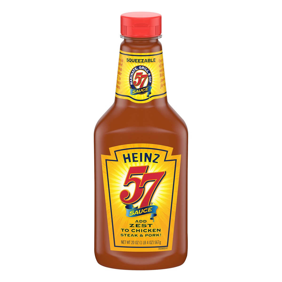 slide 11 of 14, Heinz 57 Sauce, 20 oz Bottle, 20 oz
