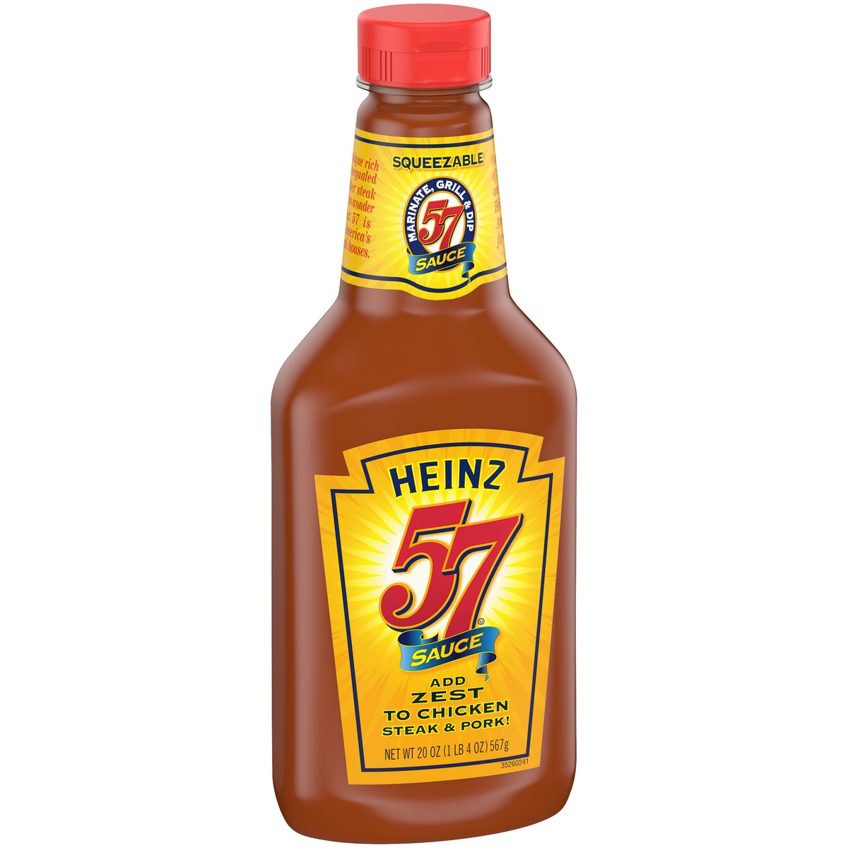 slide 10 of 14, Heinz 57 Sauce, 20 oz Bottle, 20 oz