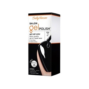 slide 1 of 1, Sally Hansen Salon Gel Polish, Black Tie Optional, 0.23 oz