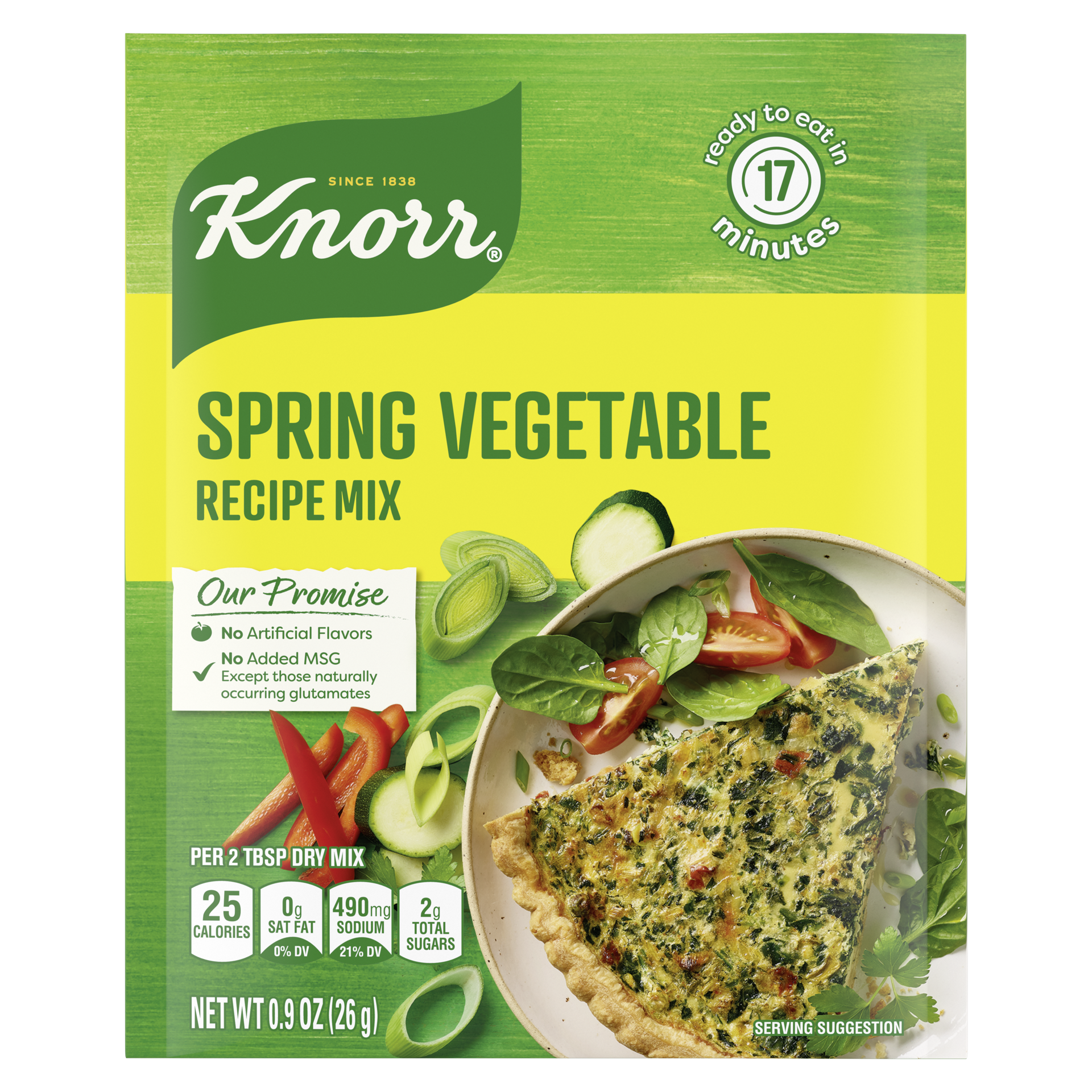 slide 2 of 4, Knorr Spring Veg Soup Mix Pouch, 0.9 oz