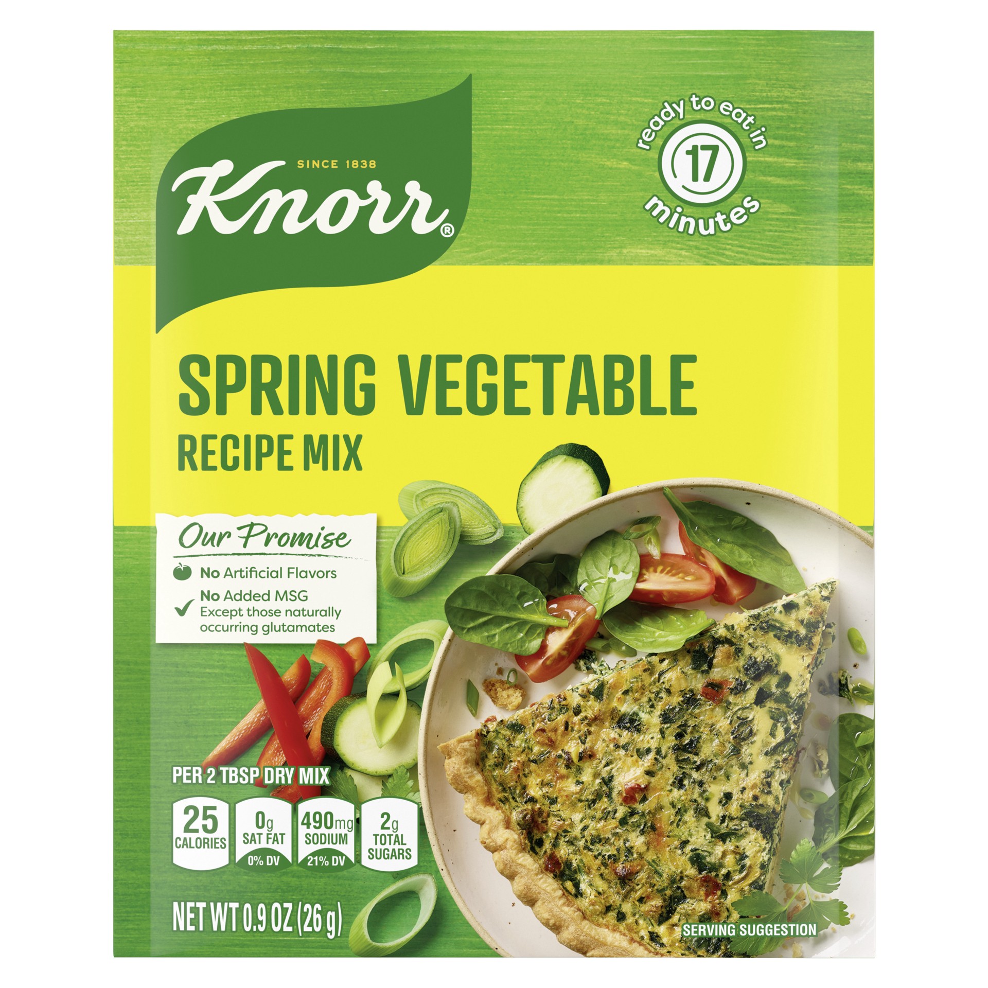 slide 1 of 4, Knorr Spring Veg Soup Mix Pouch, 0.9 oz