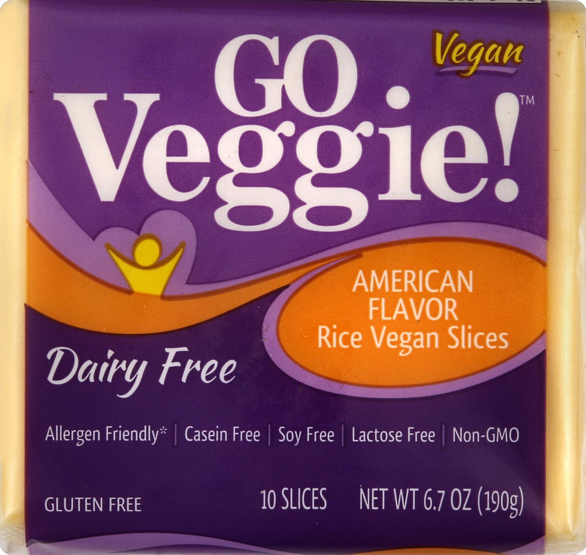 slide 1 of 5, GO VEGGIE Rice Vegan Slices - 10 ct, 10 ct