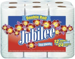 Jubilee Bath Tissue Unscented