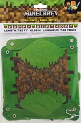 Unique Minecraft Happy Birthday Banner 7.82 ft