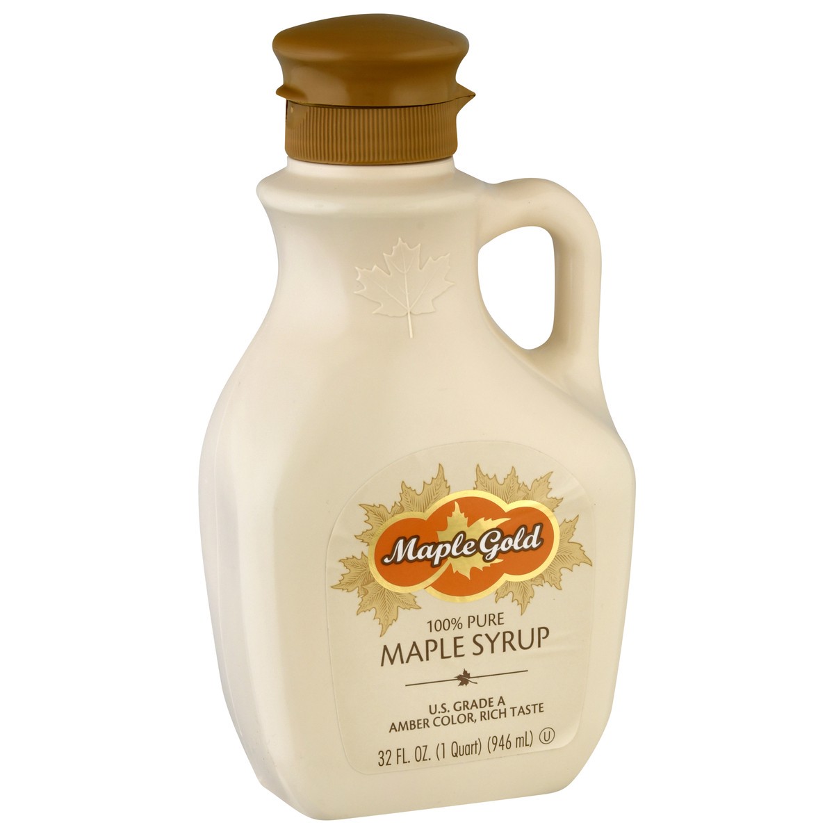 slide 2 of 13, Maple Gold 100% Pure Maple Syrup 32 oz, 32 oz