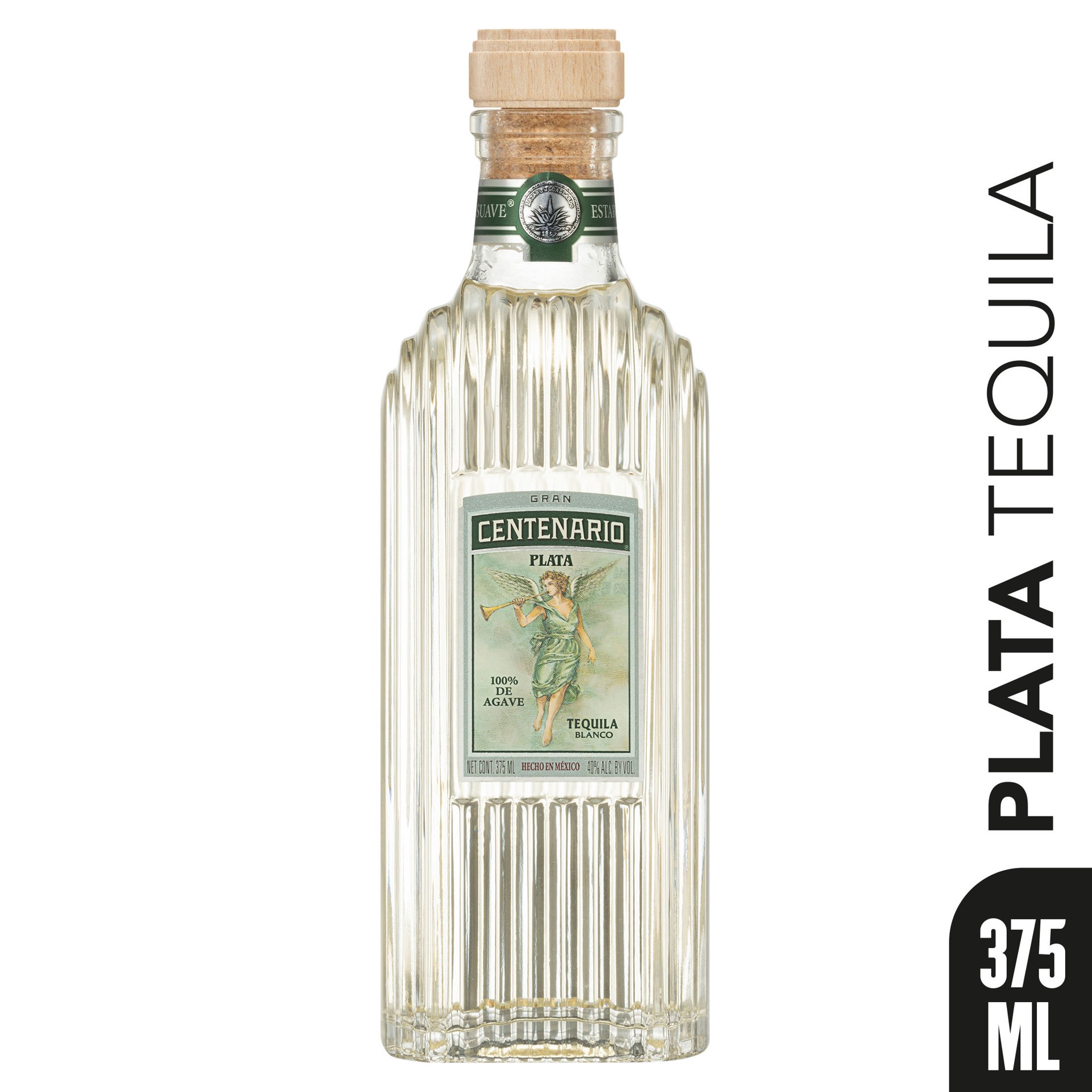 slide 2 of 10, Gran Centenario Plata Tequila Blanco 80 Proof - 375 ml, 375 ml