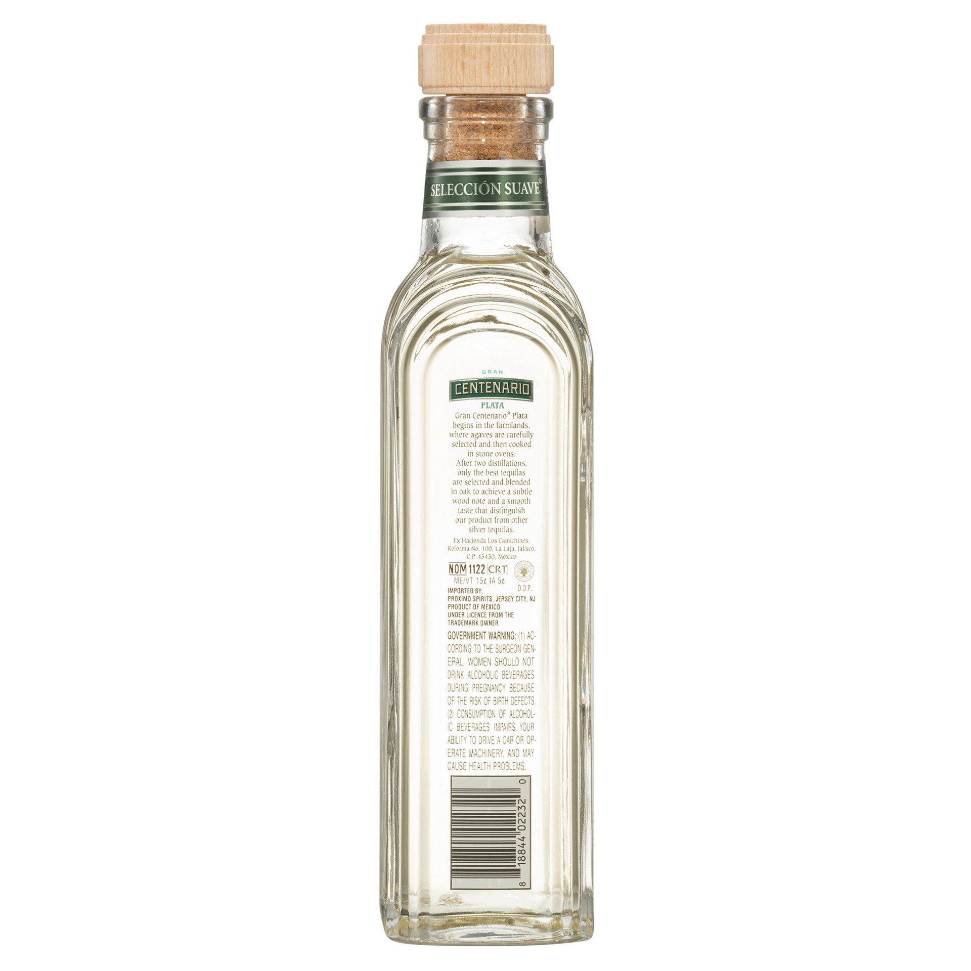 slide 6 of 10, Gran Centenario Plata Tequila Blanco 80 Proof - 375 ml, 375 ml