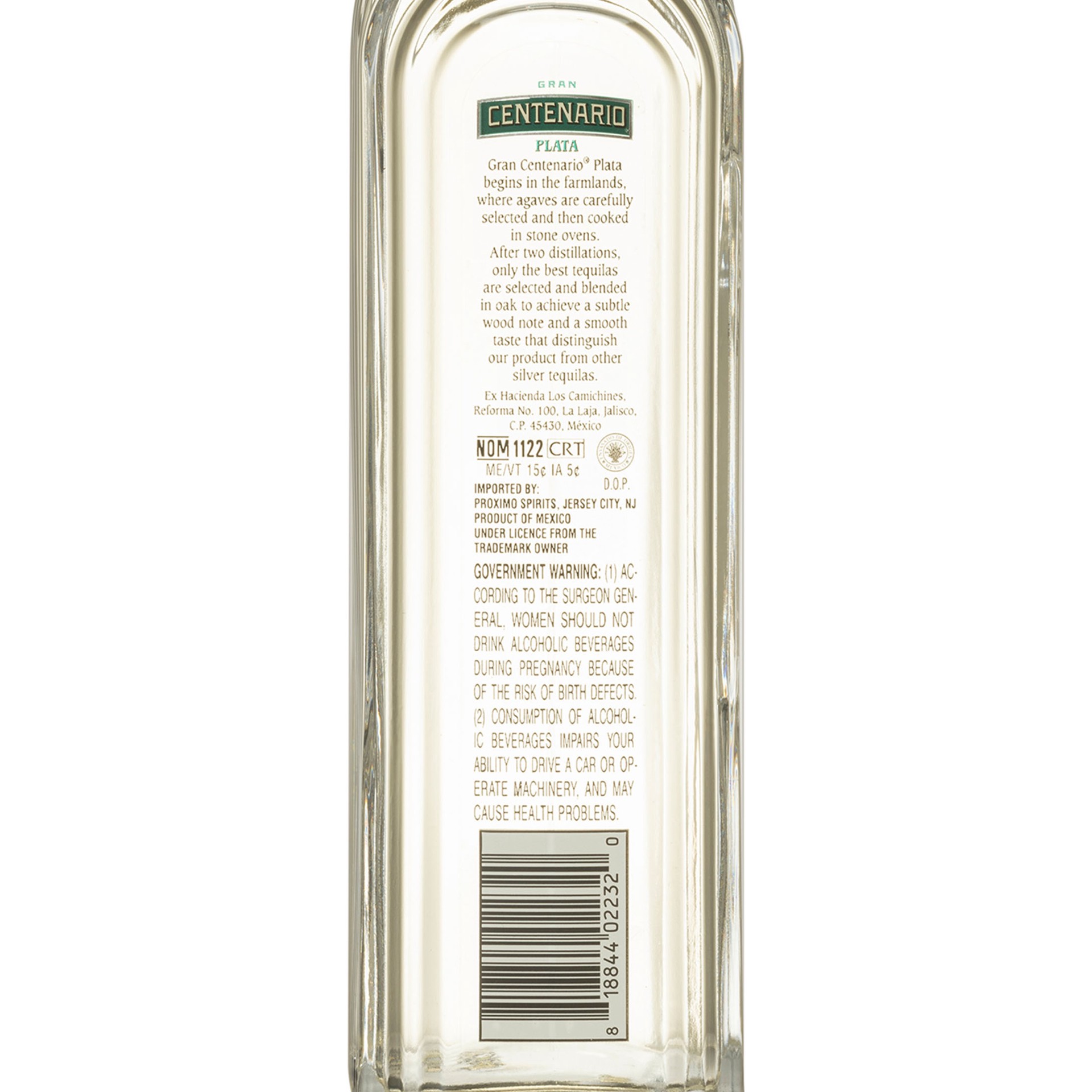 slide 8 of 10, Gran Centenario Plata Tequila Blanco 80 Proof - 375 ml, 375 ml