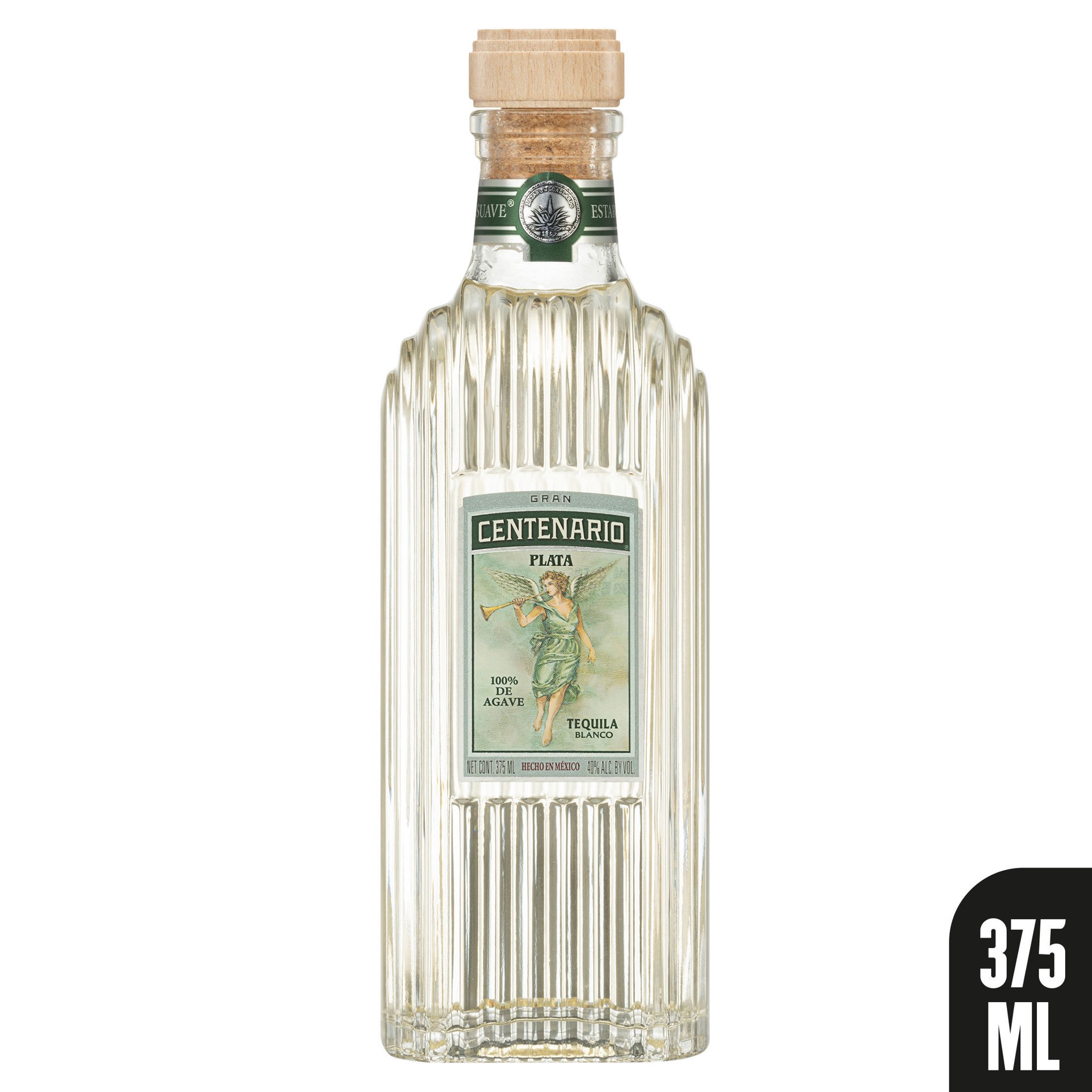 slide 10 of 10, Gran Centenario Plata Tequila Blanco 80 Proof - 375 ml, 375 ml