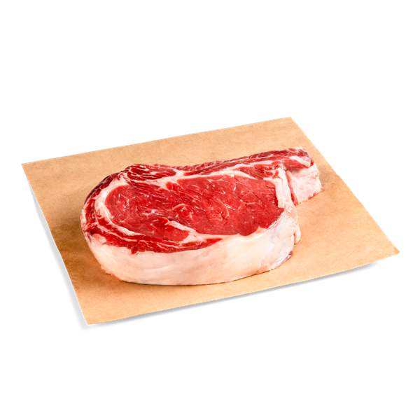 slide 1 of 1, Hy-Vee Choice Reserve Beef Kansas City Bone-In Steak, per lb