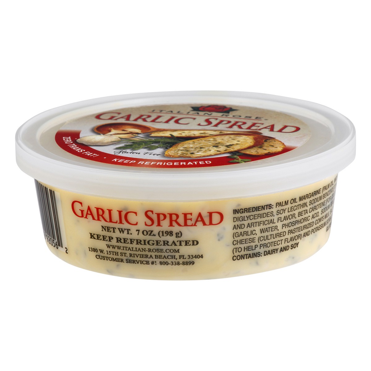 slide 3 of 13, Italian Rose Garlic Spread 7 oz, 7 oz