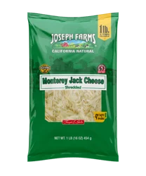 Joseph Farms Jf Monterrey Jack Cheese - 1 lb