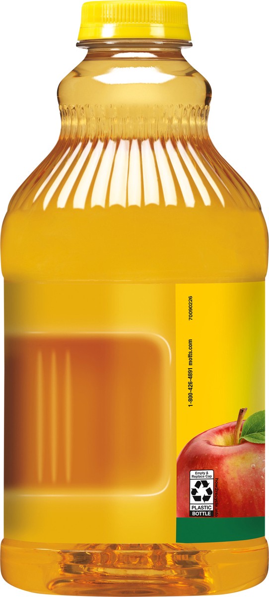 slide 5 of 7, Mott's 100% Original Apple Juice, 64 fl oz bottle, 64 fl oz