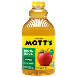 Mott's 100% Original Apple Juice, 64 fl oz