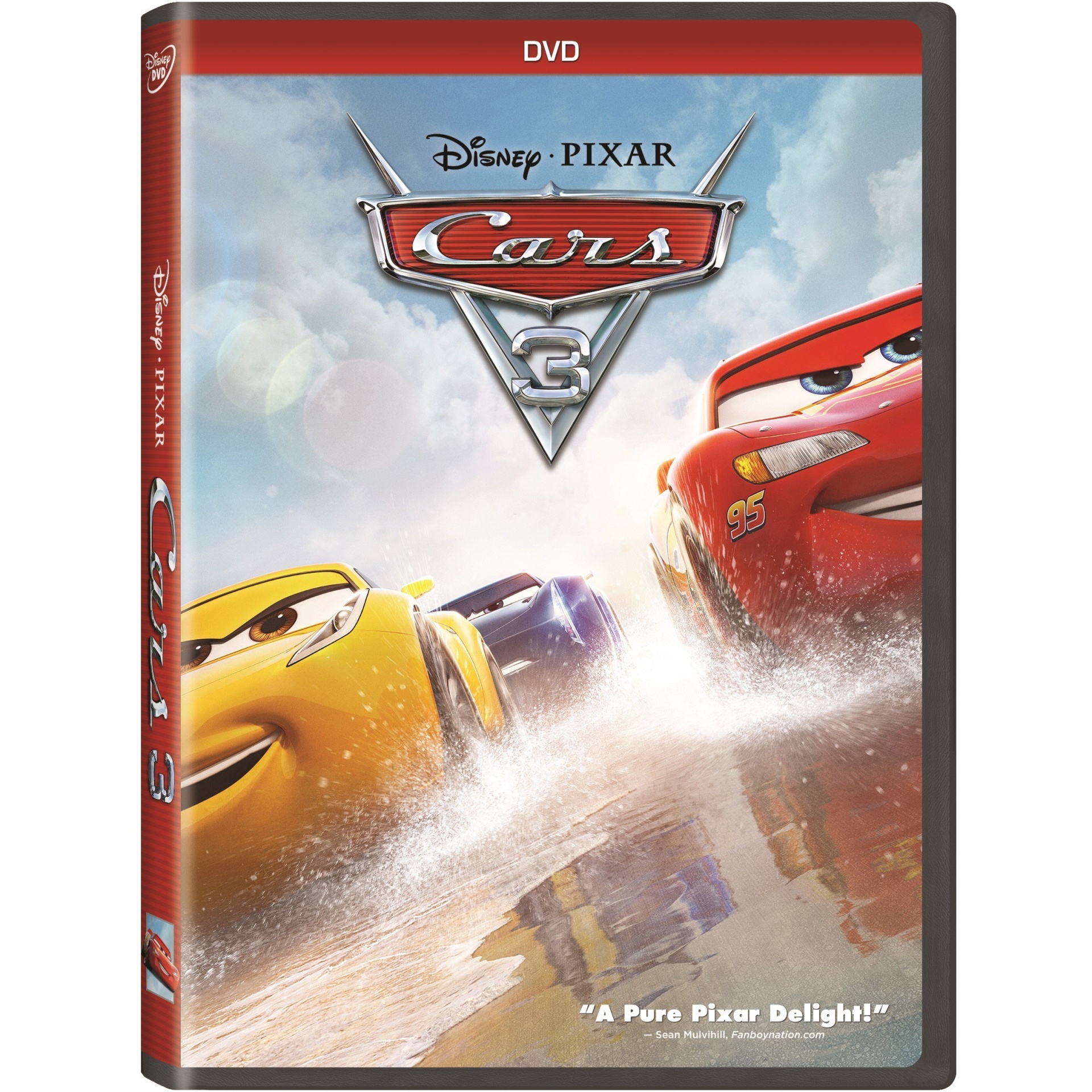 slide 1 of 1, Cars 3 (DVD), 1 ct