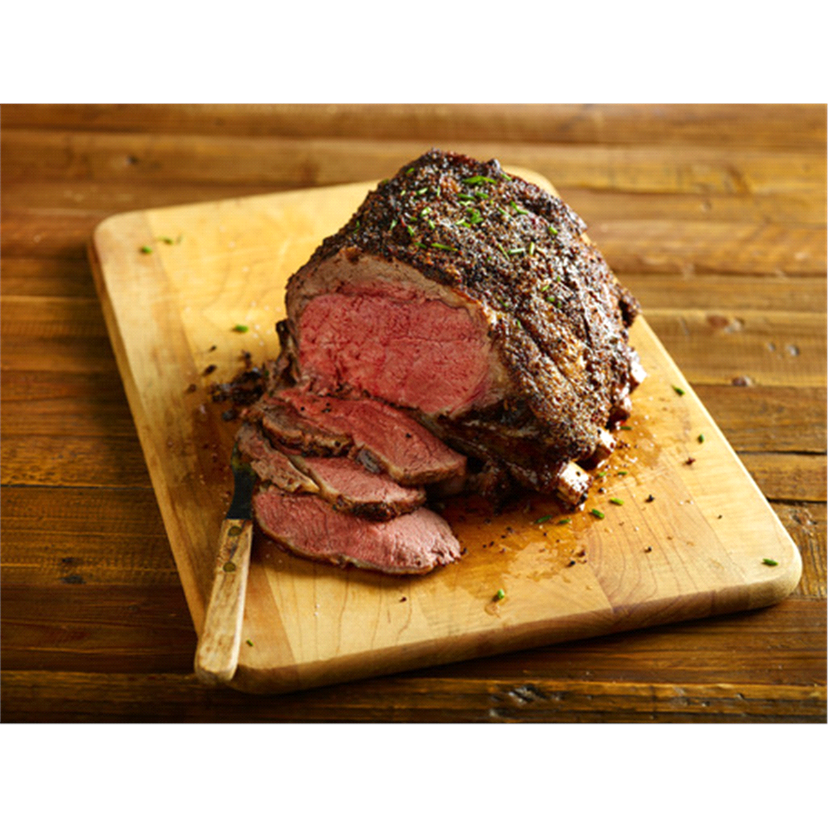 slide 1 of 1, Fresh From Meijer Certified Angus Beef Prime Rib Roast, Bone-in, per lb